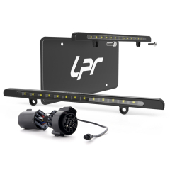 LPR LICENSE PLATE LIGHT BAR W/ PLUG-N-PLAY TRAILER HARNESS TRUCK KIT