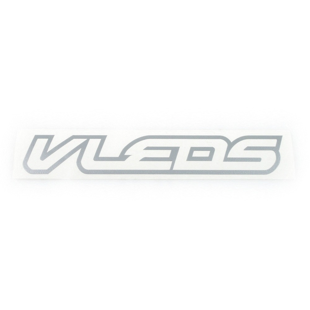 6 INCH VLEDS VINYL DECAL SILVER